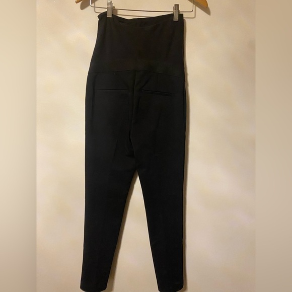 NWT- H&M mama/maternity black skinny trouser with small slit on ankle - Picture 4 of 4